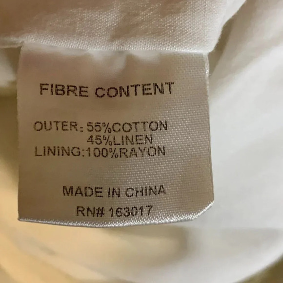 Princess Polly Women's Cotton Linen Blend Elastic Waist Wide Leg Pants Size 12 - Picture 10 of 14